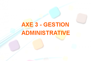 PAR 2016 : PROGRAMMES AXE 3